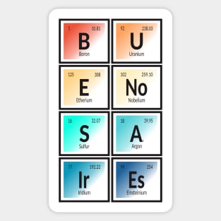 Buenos Aires City | Periodic Table Sticker